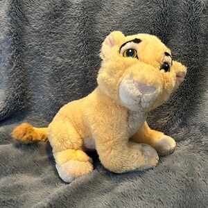 Vintage 1990s Disney Lion King Baby/Young Nala Lioness Cub Stuffed Animal/Plush